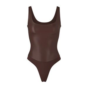 Brand NWT Skims Faux Leather Bodysuit (Size M)